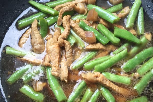 四季豆炒猪肉的做法图解5