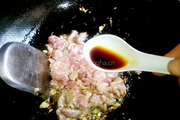 青笋炒肉片的做法图解5