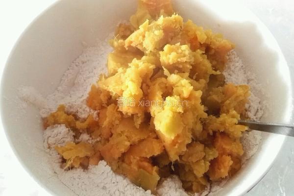 香煎红薯糯米饼的做法图解6