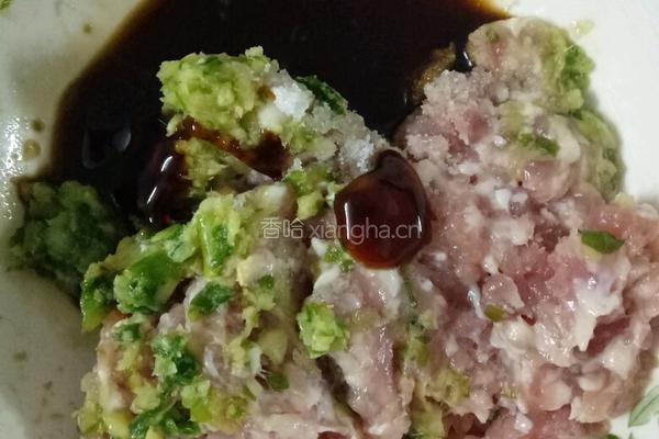 秋葵酿肉的做法图解1
