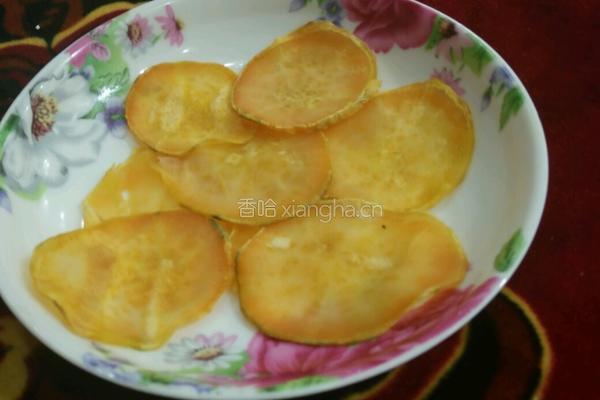 烤红薯片的做法图解5