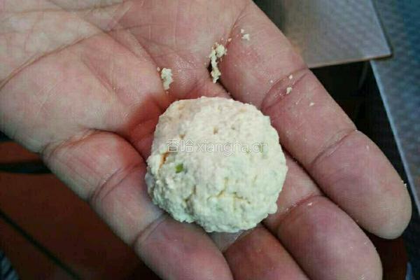 豆腐丸子的做法图解4