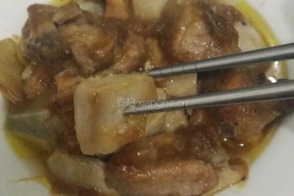 排骨烩芋头的做法图解10