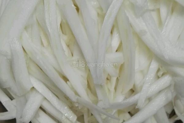 郫县白梆肉丝的做法图解3