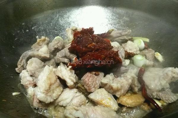 土豆炖羊肉的做法图解7