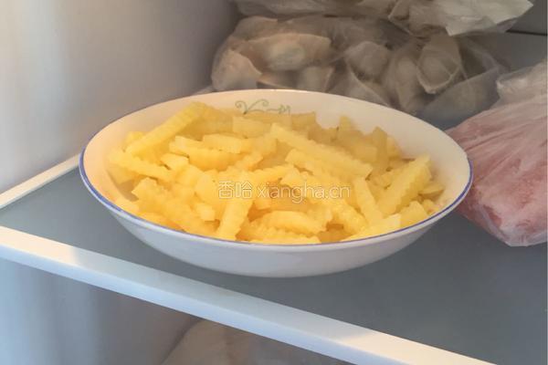 油炸狼牙土豆条的做法图解5