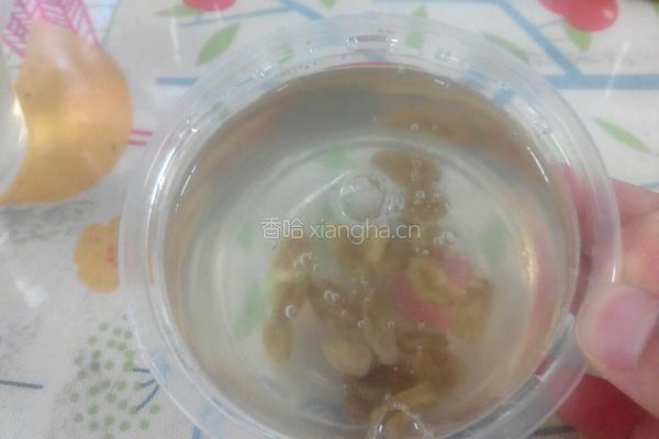 葡萄干果冻