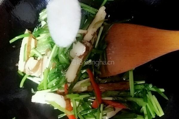 韭菜香干的做法图解7