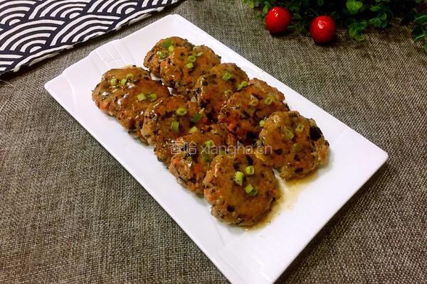 香煎猪肉饼的做法图解10
