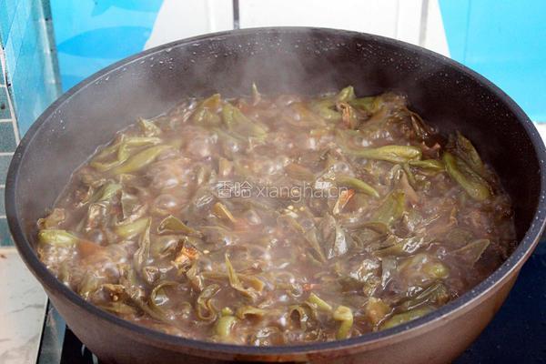 朝鲜族风味—酱牛肉辣椒的做法图解13