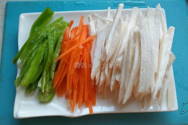 小炒杏鲍菇的做法图解2