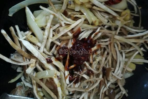 干锅茶树菇的做法图解7