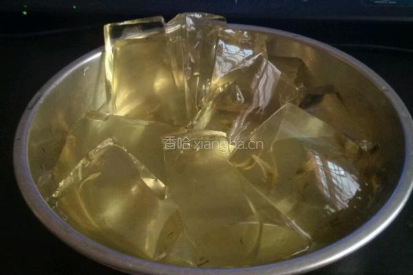 菊花味果冻的做法图解4