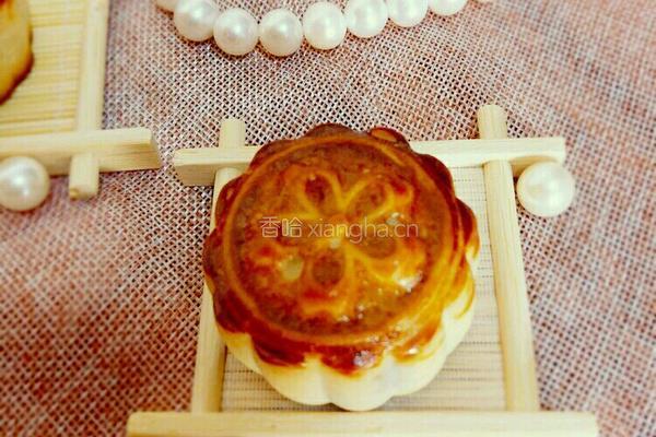 广式月饼（豆沙馅）的做法图解25