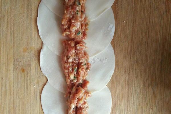玫瑰煎饺的做法图解4