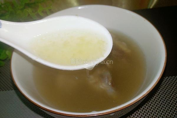 红珊瑚排骨汤