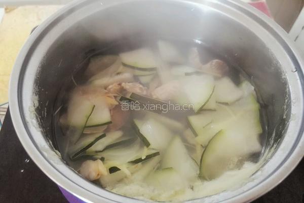冬瓜花蛤汤的做法图解5