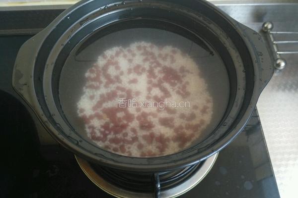 糯米红豆砂锅煲的做法图解6