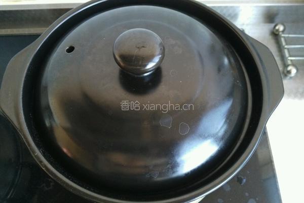 糯米红豆砂锅煲的做法图解9