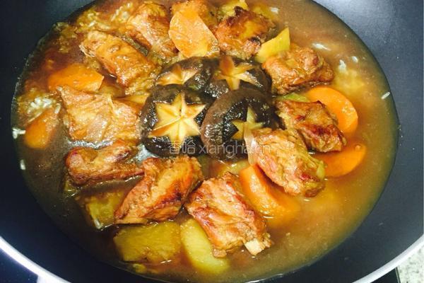 土豆排骨焖饭的做法图解9