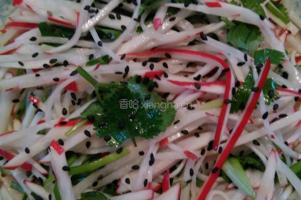 凉拌红萝卜丝的做法图解6
