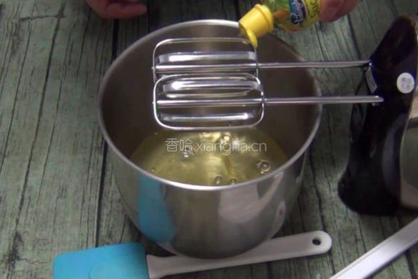 巧克力戚风蛋糕8寸的做法图解11