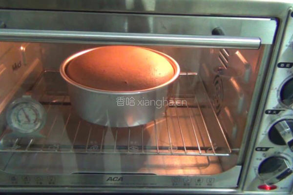 巧克力戚风蛋糕8寸的做法图解23