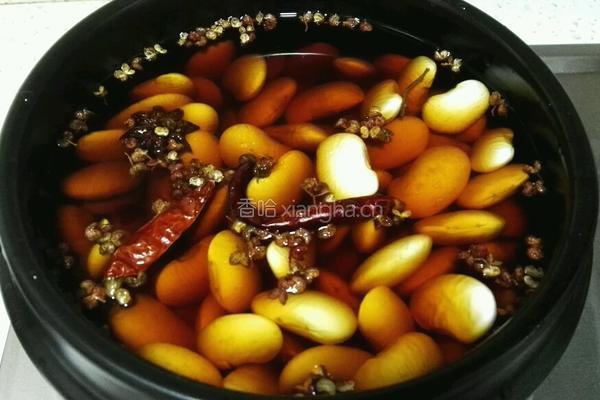 卤云豆的做法图解4