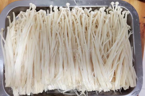 徽椒金针菇的做法图解1