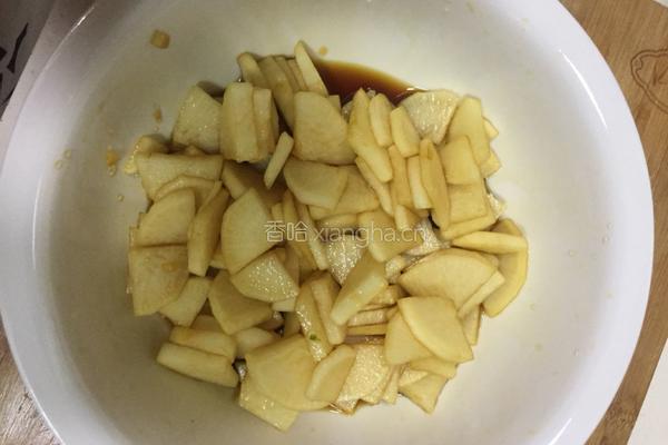 酱香白萝卜的做法图解4