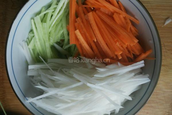 凉拌三丝的做法图解2