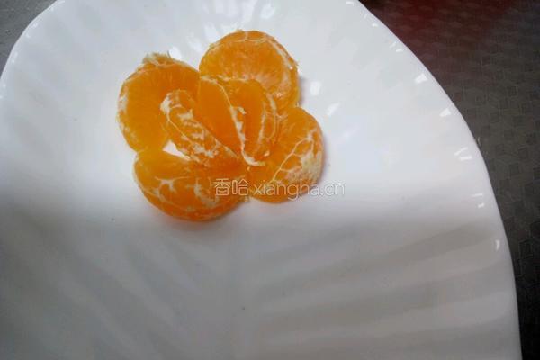 橘子拼盘的做法图解2