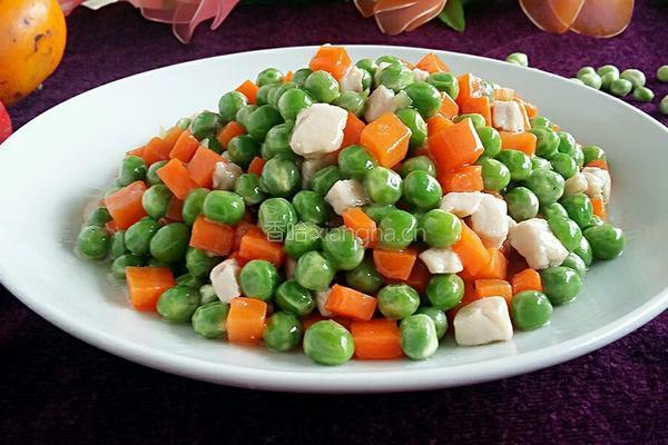 豌豆米炒肉丁的做法图解20