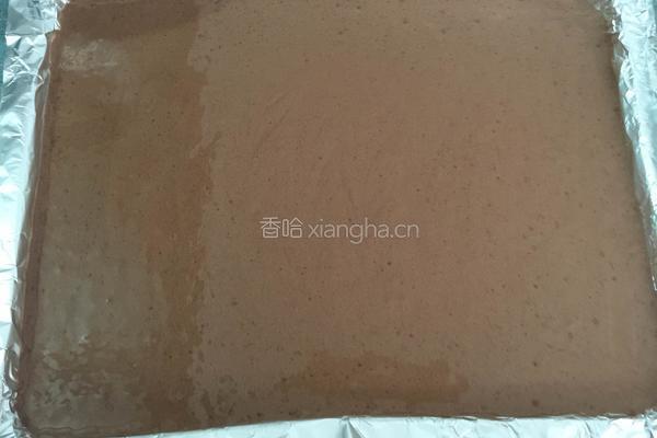 可可奶油蛋糕卷的做法图解12