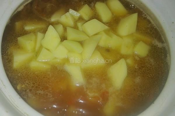 东北炖 脊骨炖土豆的做法图解9