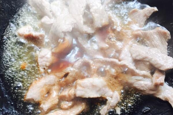 大葱酸菜炒肉丝的做法图解6