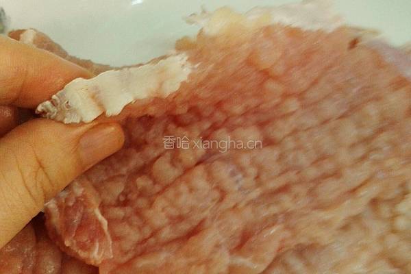 洋葱丝香煎猪扒的做法图解3
