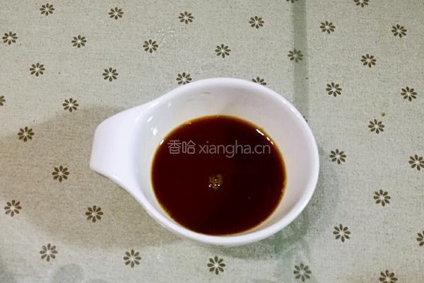 肉末油淋茄片的做法图解3