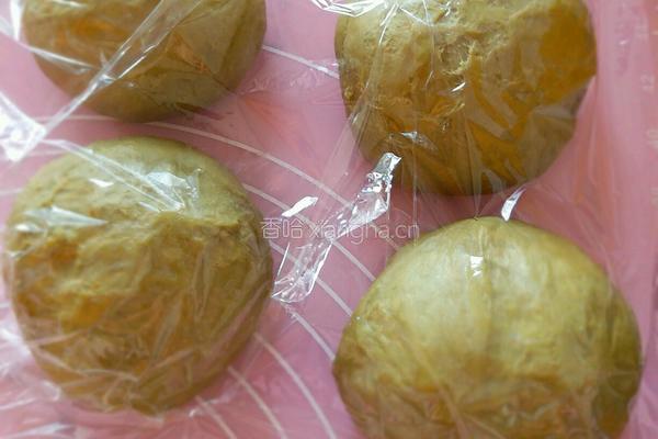 抹茶麻薯软欧的做法图解9