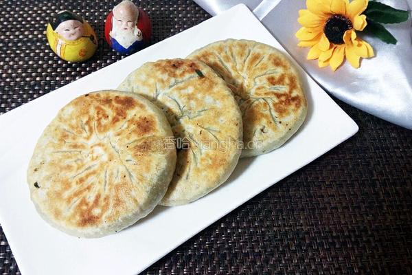 猪肉韭菜馅饼