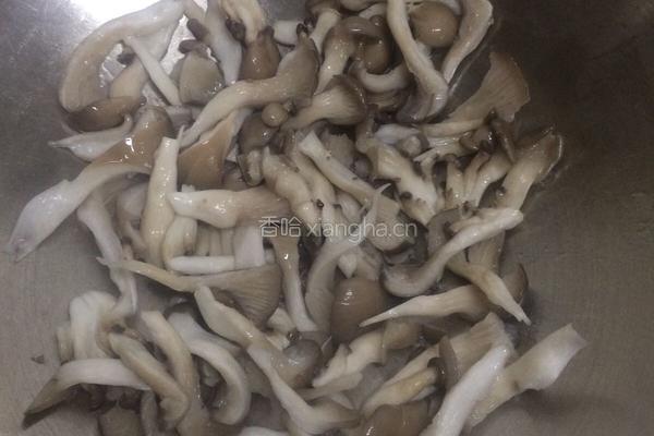 青菜炒菇的做法图解5