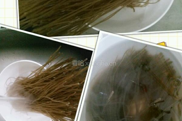 泡菜酸辣粉的做法图解3
