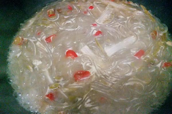泡菜酸辣粉的做法图解9