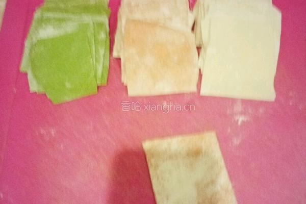 彩色牛肉馄饨的做法图解9