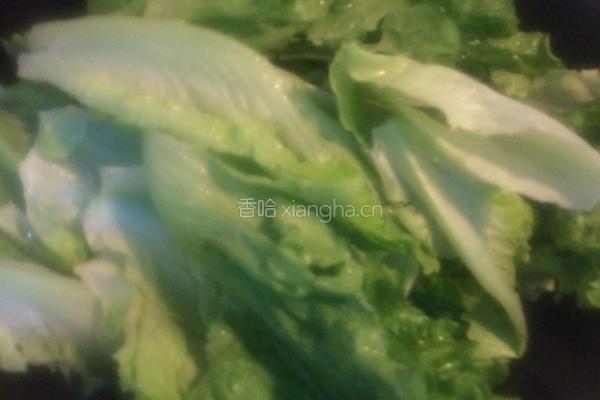 蚝油生菜的做法图解3