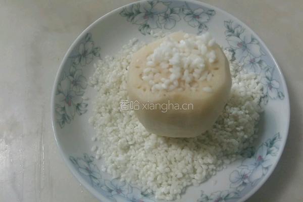 蜜汁红糖糯米藕的做法图解4