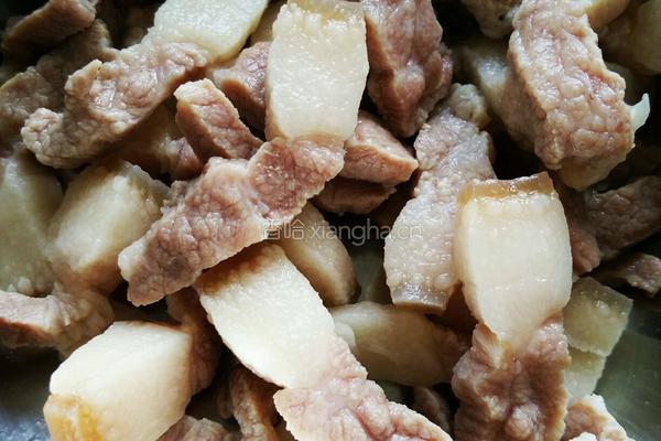 双菇烧肉的做法图解6