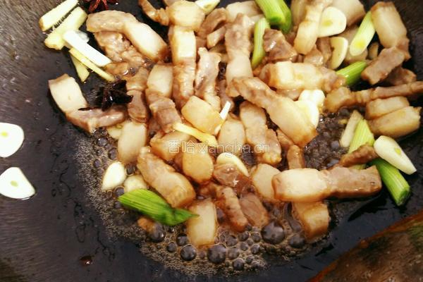 双菇烧肉的做法图解13