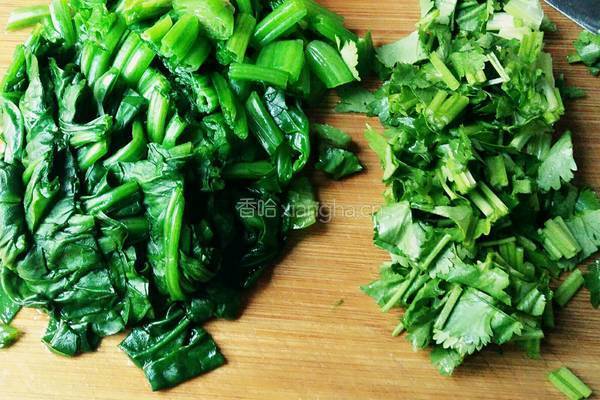 菠菜拌油豆皮的做法图解7