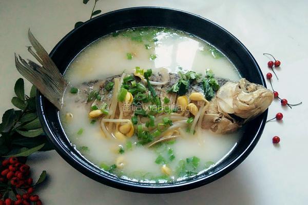 鲫鱼豆芽汤的做法图解16